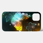 Luminous Butterfly and Night butterflies Case-Mate iPhone Case (Achterkant (horizontaal))
