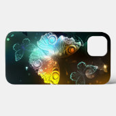 Luminous Butterfly and Night butterflies Case-Mate iPhone Case (Achterkant (horizontaal))