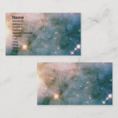 Luminous Carina Nebula Visitekaartje (Voorkant / Achterkant)