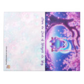 Luminous Dreamy Sloth Notepad Notitieblok (Voorkant)