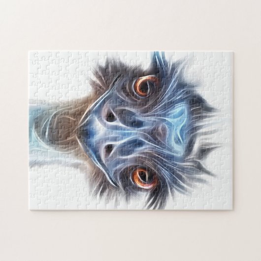 Luminous Emu Art Legpuzzel (Horizontaal)