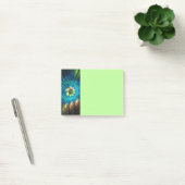 Luminous Fantasy Flower, Colorful Abstract Fractal Post-it® Notes (Kantoor)