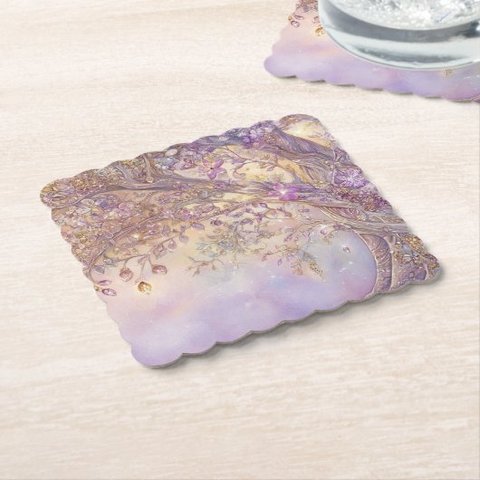 Luminous Forest Onderzetter (Gebogen)