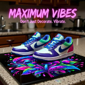 Luminous Mushroom Fantasy Bloom Tegeltje