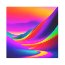 "Luminous Nights" AI Painting