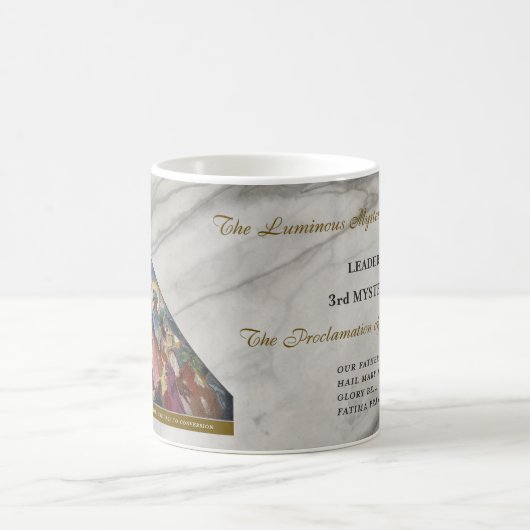 Luminous Rosary Mysteries Item #3: Proclamation Koffiemok (Center)