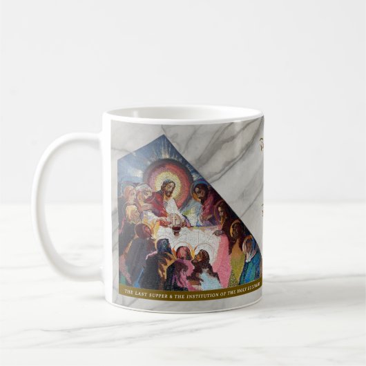Luminous Rosary Mysteries Item #5: Last Supper Koffiemok (Links)