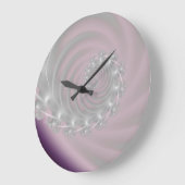Luminous Sequence Art Wall Clock Grote Klok (Hoek)