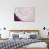 Luminous Sequence Stretched Canvas Print (Insitu (Slaapkamer))