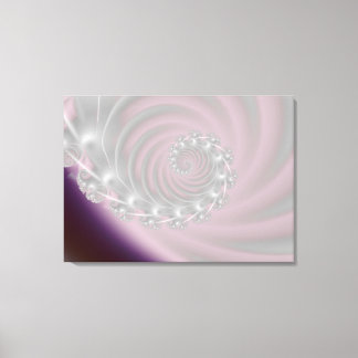 Luminous Sequence Stretched Canvas Print