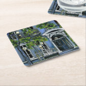 Luminous Shere from Binnen, New York City Kartonnen Onderzetters (Schuin)