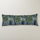 Luminous Shere from Binnen, New York City Lichaamskussen (Achterkant)