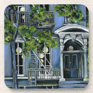 Luminous Sphere from Binnen, New York City Bier Onderzetter