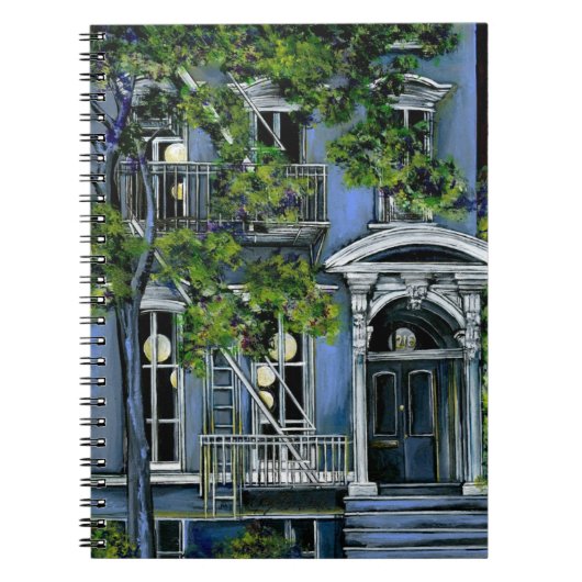 Luminous Sphere from Binnen, New York City Notitieboek (Voorkant)