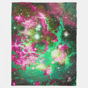 Luminous Star Field Fleece Blanket Deken