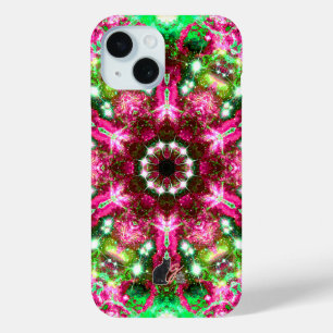 Luminous Stellar Kaleid iPhone 15 Case
