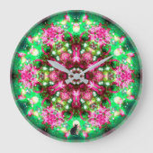 Luminous Stellar Kaleid Grote Klok (Voorkant)