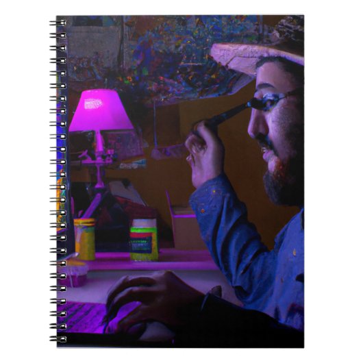 Luminous Whimsy /Artistic Notebook Notitieboek (Voorkant)