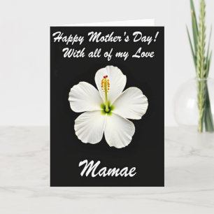 Luminous White Bloom Moeders Kaart