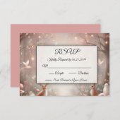 Luminous Woodland Realm van Sparkle en Bloom RSVP Kaartje (Voorkant / Achterkant)