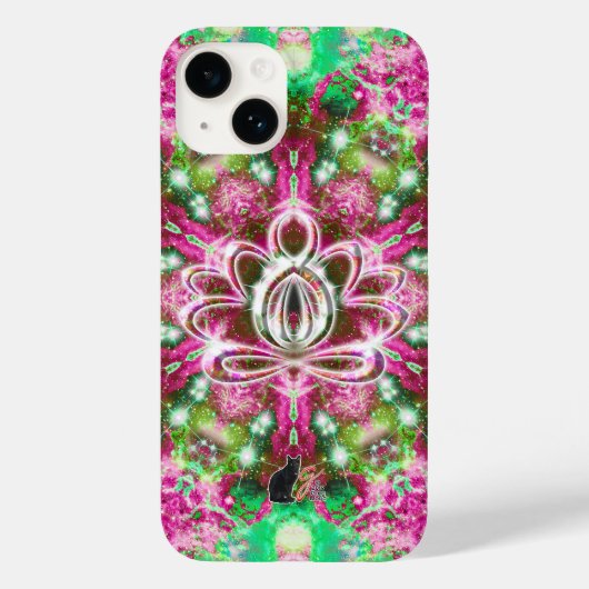 Luminous Zen Lotus Case-Mate iPhone Case (Achterkant)