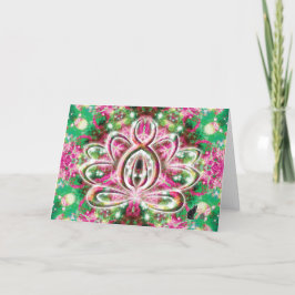 Luminous Zen Lotus Kaart