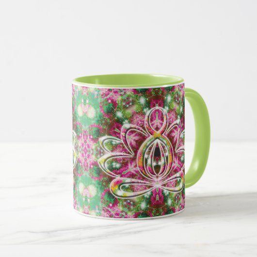 Luminous Zen Lotus Mok (Voorkant rechts)