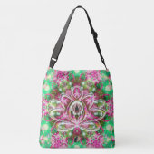 Luminueuze Zen Lotus Crossbody Tas (Achterkant)