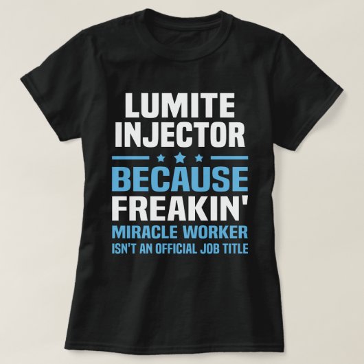 lumiteninjector t-shirt (Design voorkant)