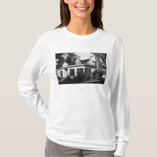 Lummi Island, WA - Uitzicht Loganita Lodge Photogr T-shirt