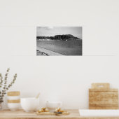 Lummi Island, WA - Uitzicht van Lago Bay Foto Poster (Keuken)