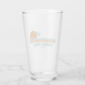 Lummus Park Florida Sun Palm Trees Glas (Achterkant)