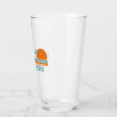 Lummus Park Florida Sun Palm Trees Glas (Links)