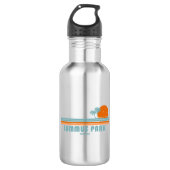 Lummus Park Florida Sun Palm Trees Waterfles (Voorkant)