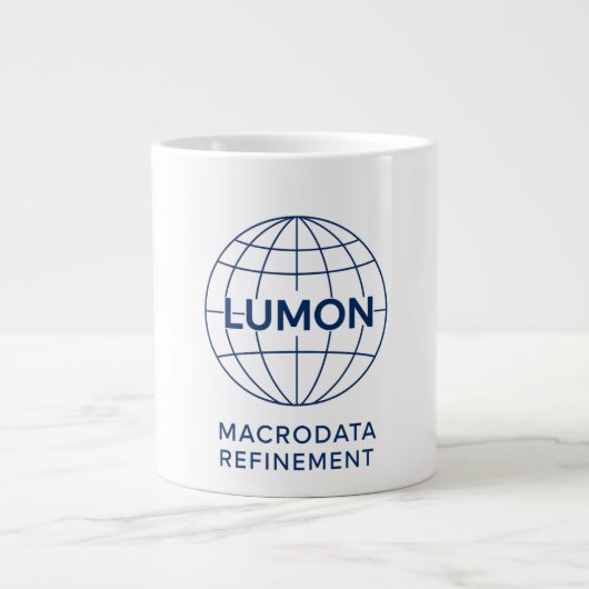 Lumon Macrodata Refinement Grote Koffiekop (Voorkant)
