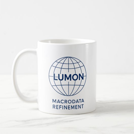 Lumon Macrodata Refinement Koffiemok (Links)