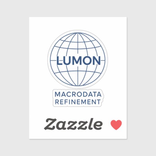 Lumon Macrodata Refinement Sticker (Vel)