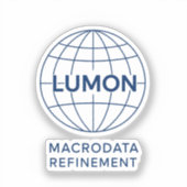 Lumon Macrodata Refinement Sticker (Voorkant)