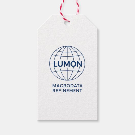 Lumon Macrodata Verfijning Cadeaulabel (Voorkant)