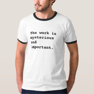 Lumon-Severance T-Shirt - Het werk is mysterieus