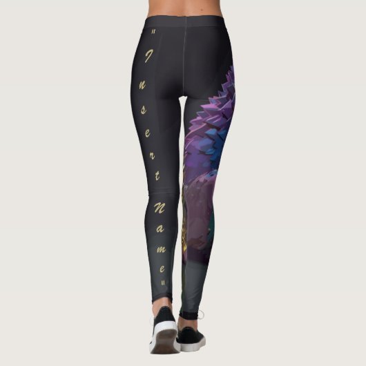 Lumos de egel leggings (Achterkant)