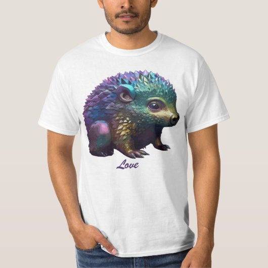 Lumos de egel t-shirt (Voorkant)