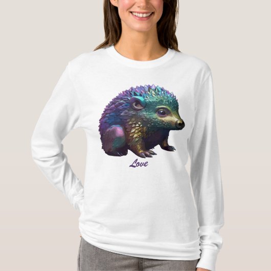 Lumos de egel t-shirt (Voorkant)