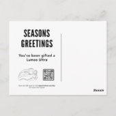 Lumos Ultra kerstkaart 2 Briefkaart (Achterkant)
