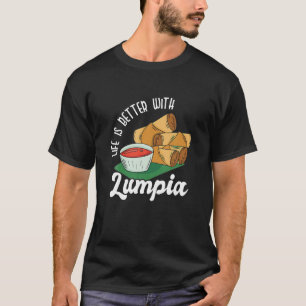 Lumpia Filippijns eten Lumpia Roller Wrap T-shirt