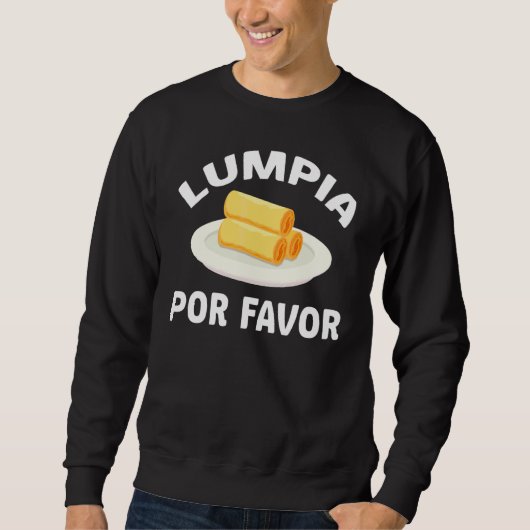 Lumpia Kleding  Geweldige  Lumpia  Ontwerp Trui (Voorkant)