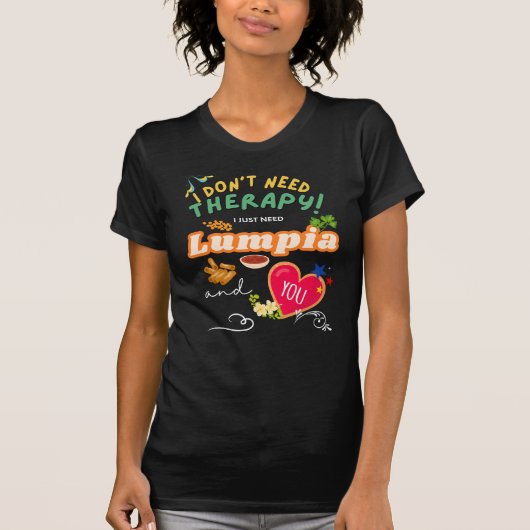 Lumpia Love Therapy T-shirt (Voorkant)