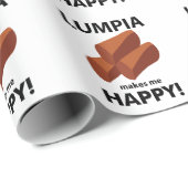 Lumpia maakt me blij Lumpia Cadeaupapier (Rol Hoek)