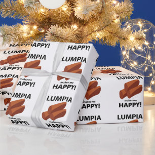 Lumpia maakt me gelukkig Lumpia Cadeaupapier