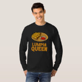 Lumpia Queen  lumpia T-shirt (Voorkant volledig)